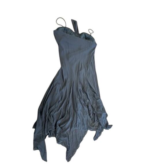 "CAMILLE LA VIE" VNT Halter Dress SZ 10P Babydoll Fairy Bling Detail Loose Bead - Picture 12 of 13